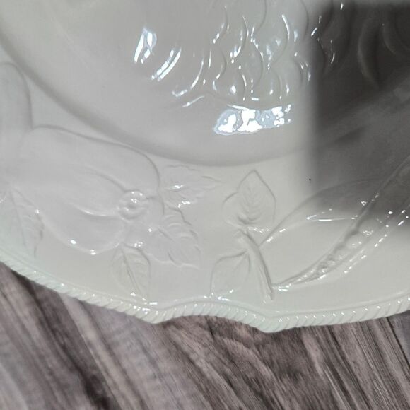 Vintage Thanksgiving Ceramic Platter Made In Italy #703 - Picture 5 of 10